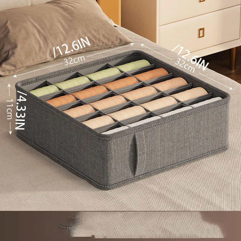 20/6/7/1 Grids Cation PP Sock Bra Pants Simplicity Organizers Of Cabinets And Drawers Home Sorting Boxes Storage Organizer Box