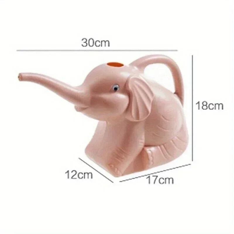 Cute Elephant - Shaped Watering Cans PP Pot Gardening Tools Water Bottle Household Small Water Spray Pot
