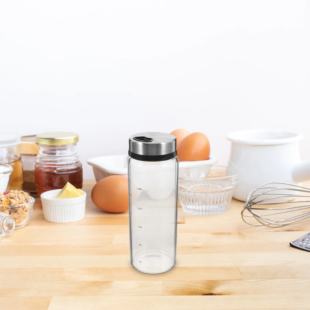 300Ml Spice Jar Premium Rotary Pepper Bottle Condiment Container for Kitchen Seasoning Storage Space Saving Portable Bbq Home