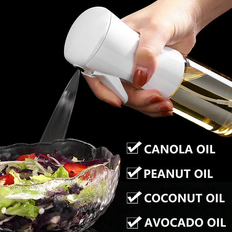 Olive Oil Sprayer Bottle Kitchen high-pressure Sprayer Bottle Leak-proof BBQ Air Fryer Sprayer Oil Camping Cookware Tool