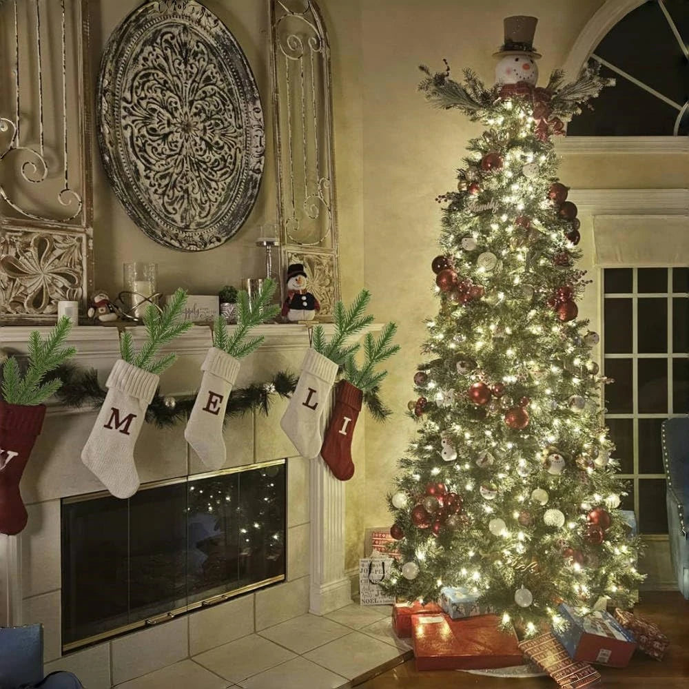 20/50Pcs Artificial Plants Christmas Tree Home Room Table Decoration Outdoor Yard Garden Accessories Household Products Vase Diy