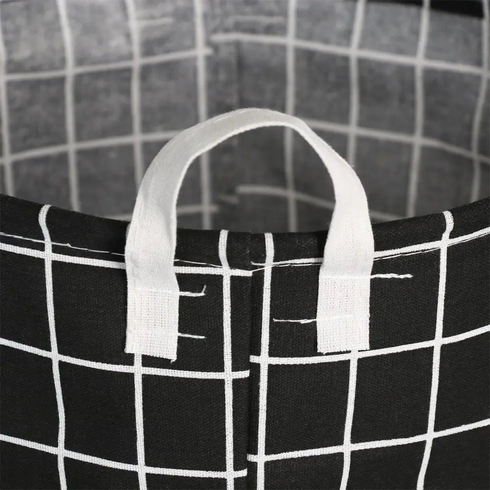 Modern Design Large Home Sundries Bucket Dirty Clothes Bag Storage Hamper Laundry Basket