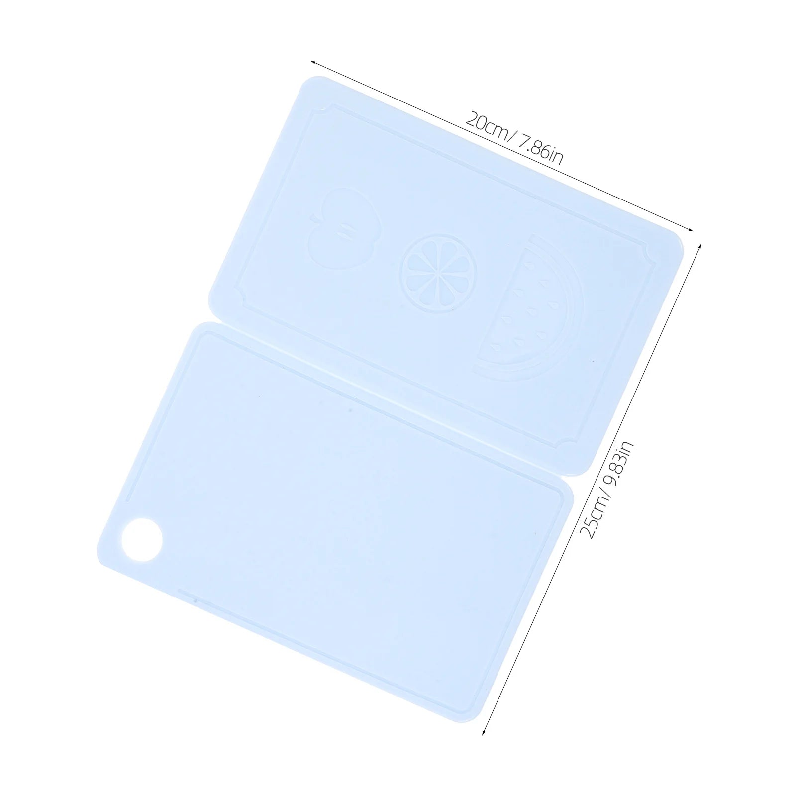 Portable Foldable Chopping Board Lightweight Kitchen Cutting Board for Outdoor Travel Camping Fruit Vegetable Cutting