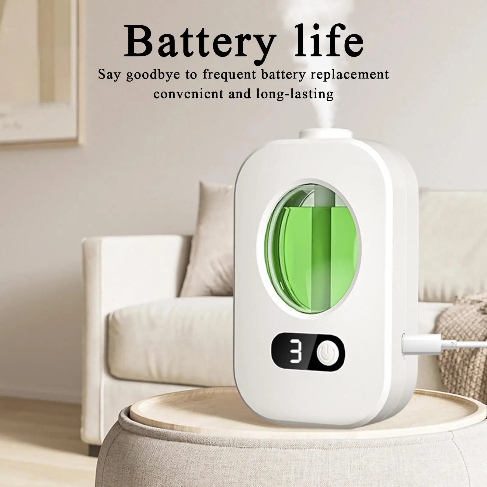 Fragrance Oil Diffuser Scent Oil Diffuser Smart Machine Rechargeable Wide Coverage Appliance With Timing Function For Massage