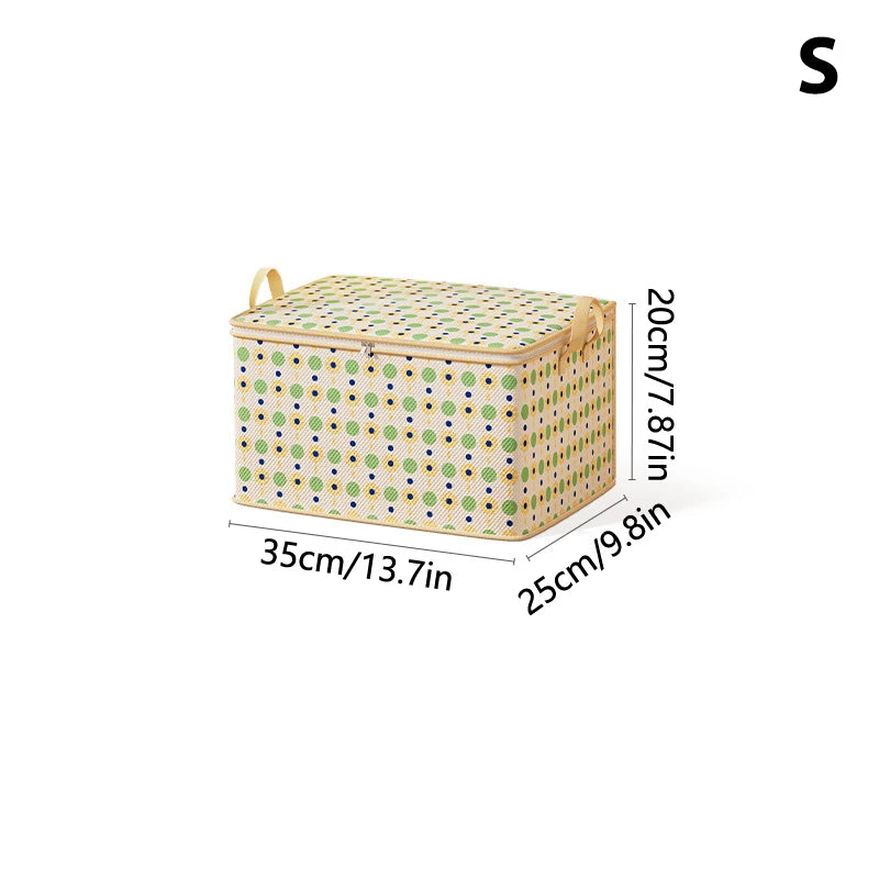 Large Capacity Clothes Storage Bags Closet Organizers Storage Bins Foldable Storage Toy Containers Box Dust-Proof Moving Bag