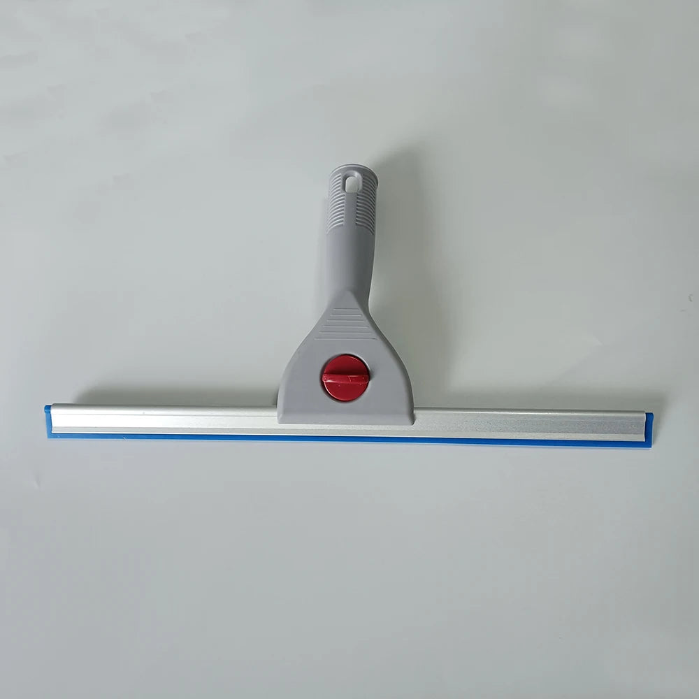 15/25/35/45cm Blue Water Wiper Rubber Squeegee Window Cleaner for Bathroom Supermarket Car House Shower Glass Screens Clean B51