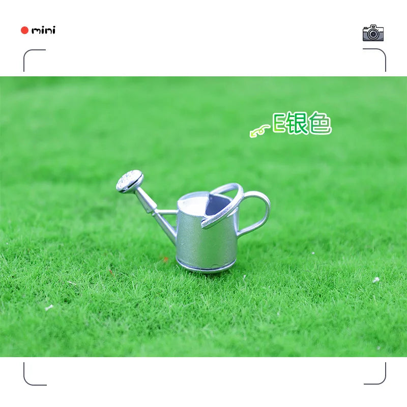 1:12 Ob11 Miniature Food Toys Model Scene Doll House Accessories Mini Watering Can Garden Dollhouse Decoration Photography Props