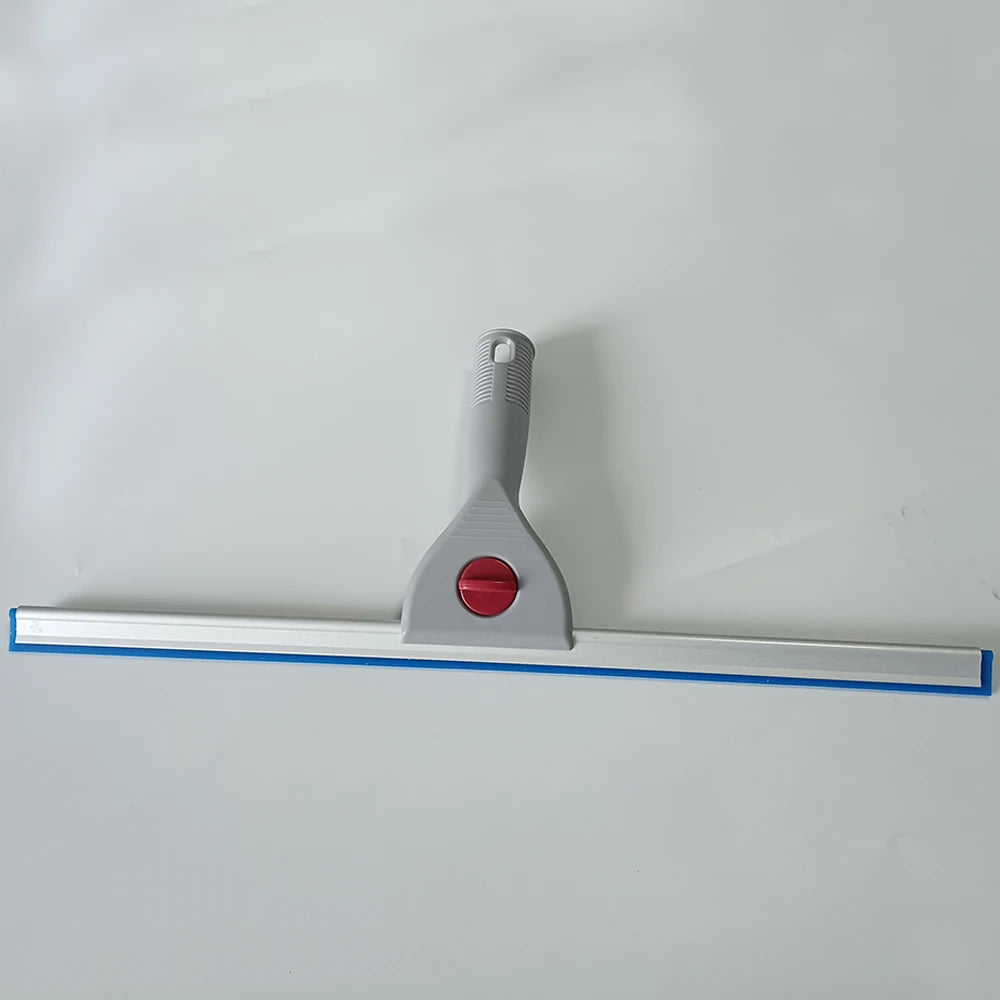 15/25/35/45cm Blue Water Wiper Rubber Squeegee Window Cleaner for Bathroom Supermarket Car House Shower Glass Screens Clean B51