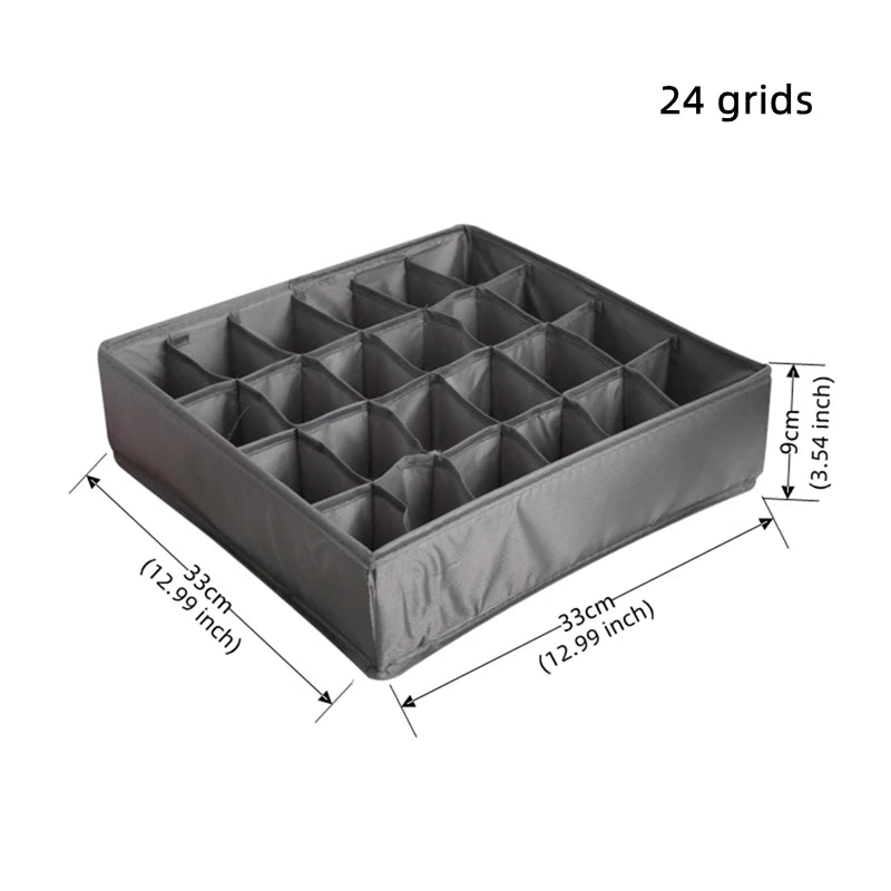 Organizer Socks Storage Box Drawer Organizers Cabinet Wardrobe Clothes Underwear Socks Bra Pants Clothing Bedroom Storage Boxes