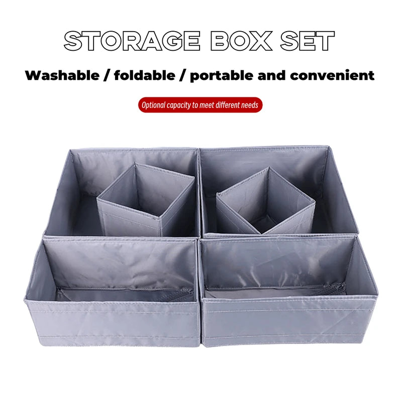 Underwear Organizers Of Cabinets And Drawers Wardrobe Clothes Bra Organizer For Underwear Socks Pants Home Foldable Storage Box