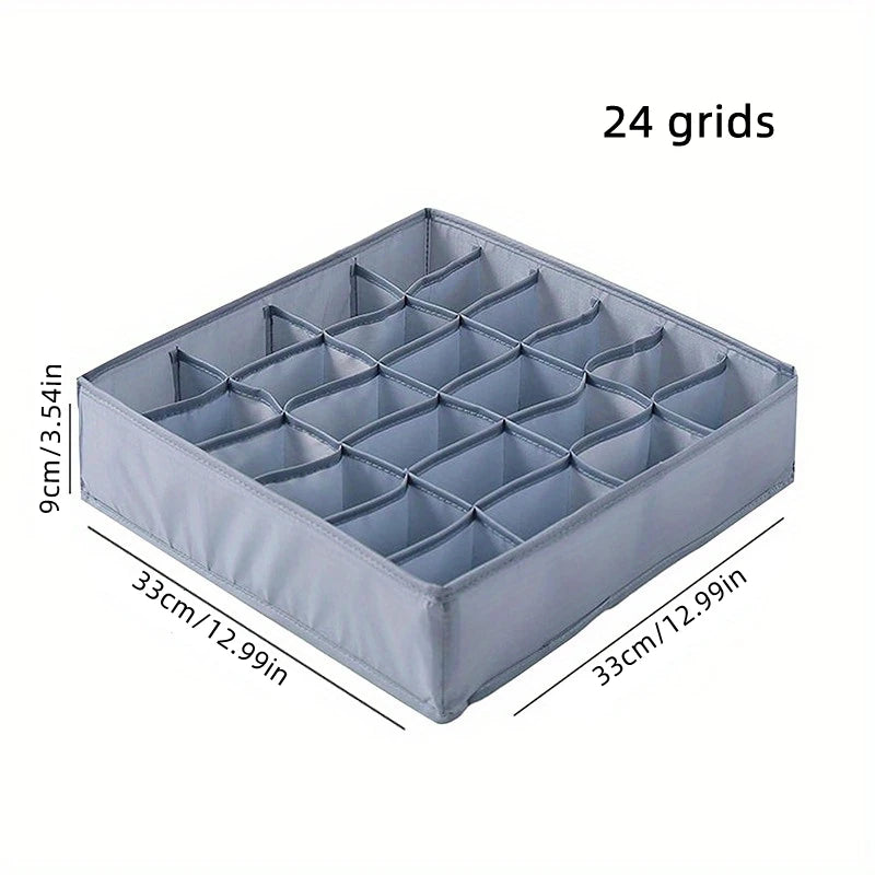 Organizer Socks Storage Box Drawer Organizers Cabinet Wardrobe Clothes Underwear Socks Bra Pants Clothing Bedroom Storage Boxes