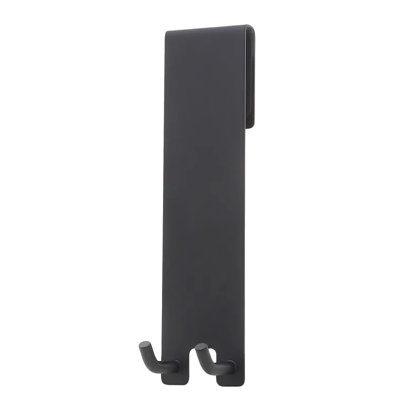 Shower Squeegee Black With Hook Stainless Steel Core Silicone Bathroom Cleaning Window Screen Bath Wiper Cleaner Glass Door