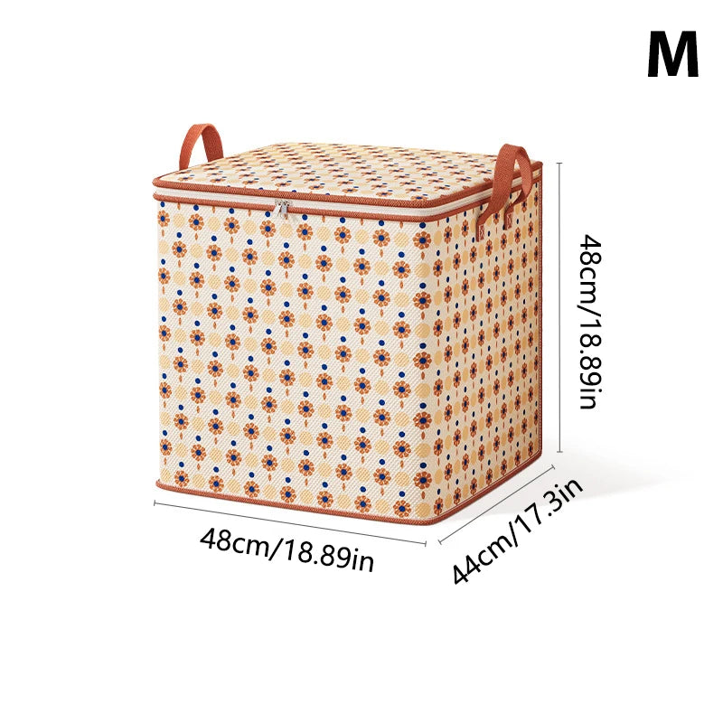 Large Capacity Clothes Storage Bags Closet Organizers Storage Bins Foldable Storage Toy Containers Box Dust-Proof Moving Bag