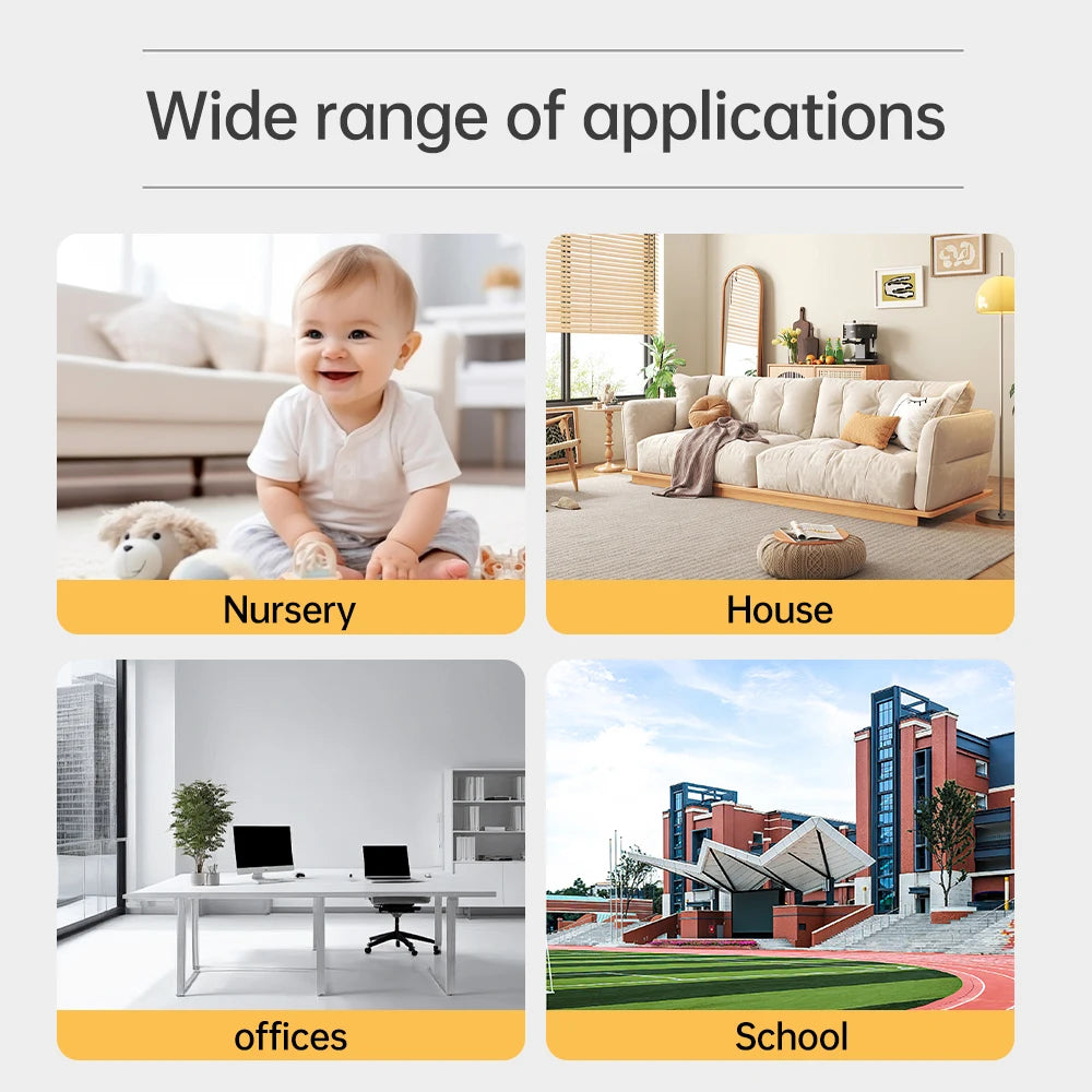 LCD Digital Clock Thermometer Hygrometer Sensor Gauge Weather Station Digital Home Indoor Temperature Humidity Meter Desk Clock