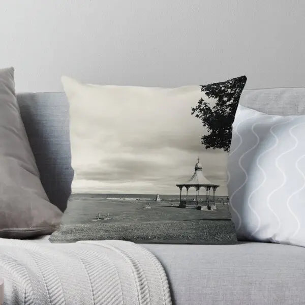 And The Band Played On  Printing Throw Pillow Cover Waist Bed Hotel Home Anime Fashion Decor Pillows not include One Side