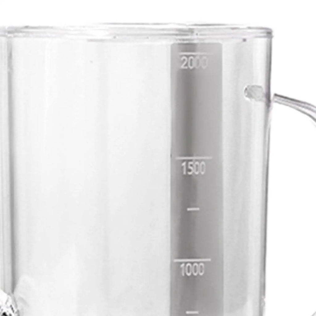 2L Watering Can Long Mouth Garden, Irrigation Spraying Pot Transparent With scale for House Plants Flower Indoor Gardening Tools