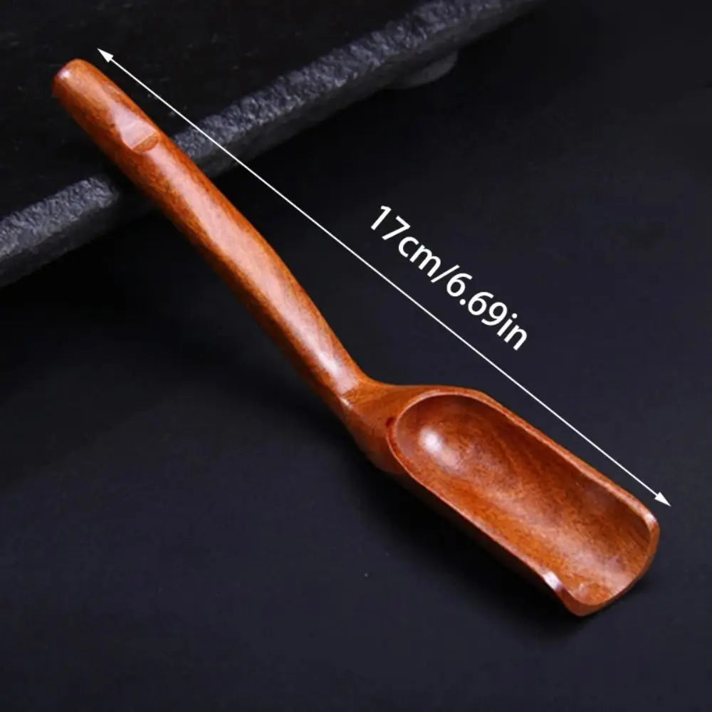 New Portable Tea Scoop Chinese Retro Style Natural Bamboo Teaspoon Spoon Accessories Kongfu Tea Delicate Tea Shovel