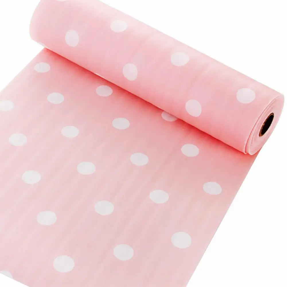 1 Roll Reusable Drawer Mat Cabinet Cupboard Drawer Liner Pad Moisture-proof Waterproof Non-Slip Kitchen Table Shelf Liner Pad