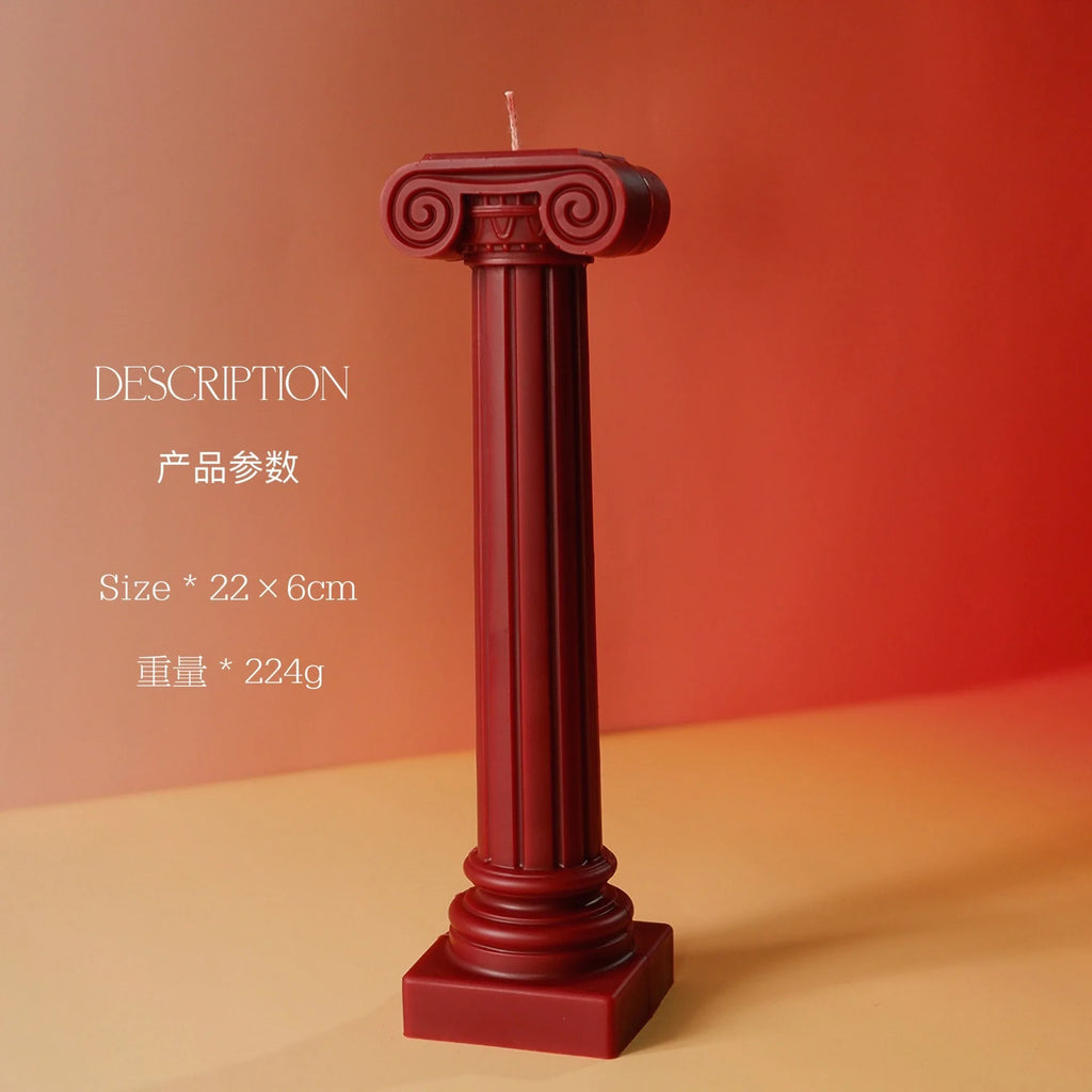 French Vermilion Handmade Aromatherapy Candles, Romantic Atmosphere Decoration For Home Dining Tables, Wedding Gifts