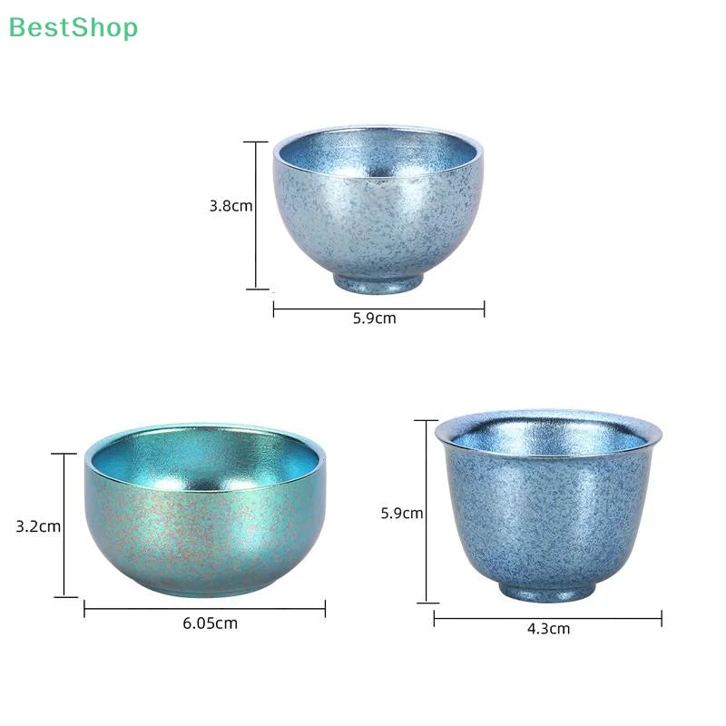 Pure Titanium Small Tea Cup Coffee For Outdoor Portable Camping Coffee And Tea Tableware Brewing Hiking Tea Cup Teapot
