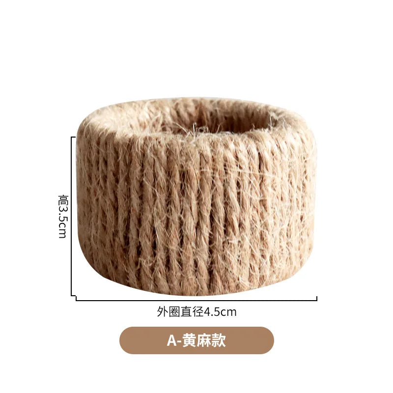 Linen Woven Napkin Ring 2025 Christmas Table Decoration Napkin Holder Wedding 2026 New Year Accessories Kitchen Party Supplies