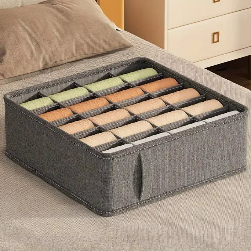 1PC Closet Organizer Underwear Drawer Organizer Socks Storage Box Wardrobe Organizer Clothes Cabinet Drawer Organizers