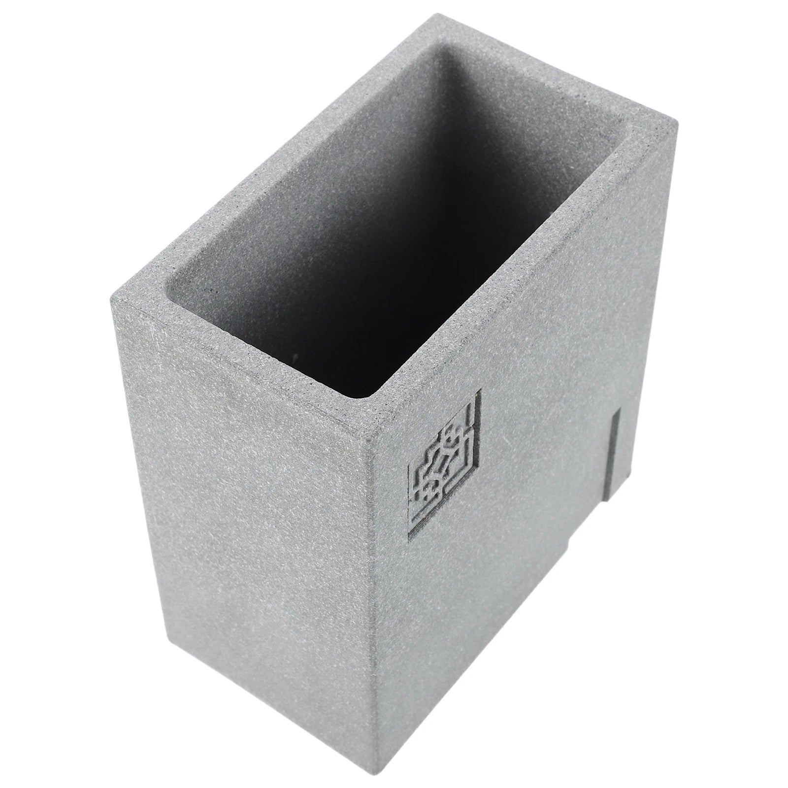 Stone Flower Pot Planter Decorative Sandstone Garden Bonsai Stand Powder Container Sturdy Microlandscape Base Funny