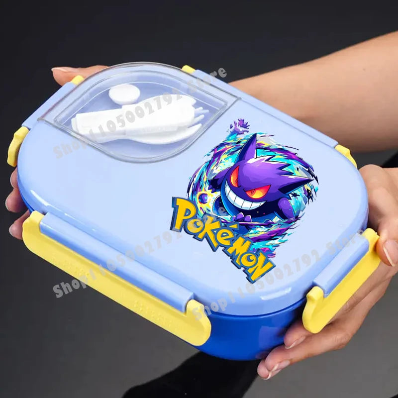 Pikachu Pokemons Girl Boy Cartoon Lunch Boxs Student Charmander Portable Bento Case Insulated Lunch Box Kids Birthday Cute Gift