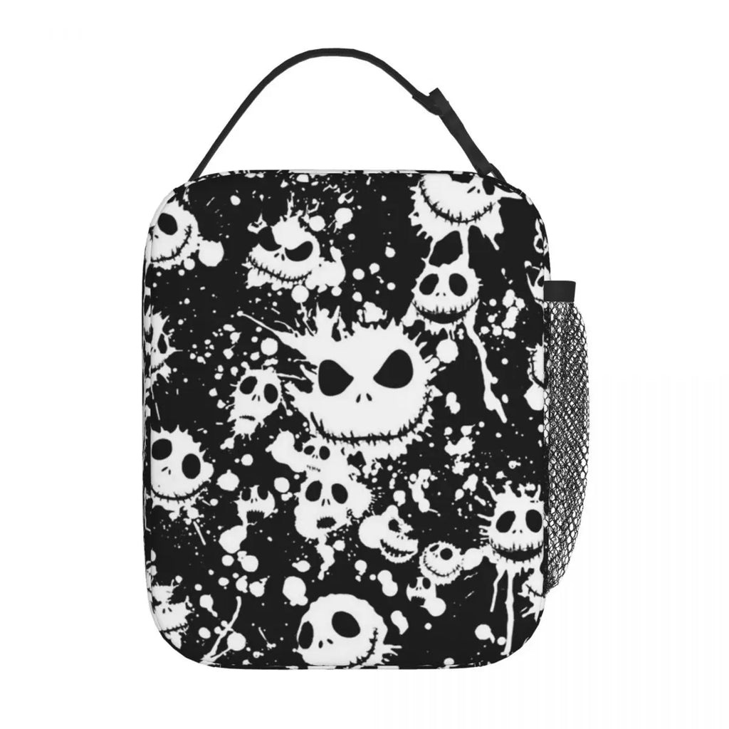 The Nightmare Before Christmas Stuff Insulated Lunch Bags Large Reusable Cooler Bag Tote Lunch Box