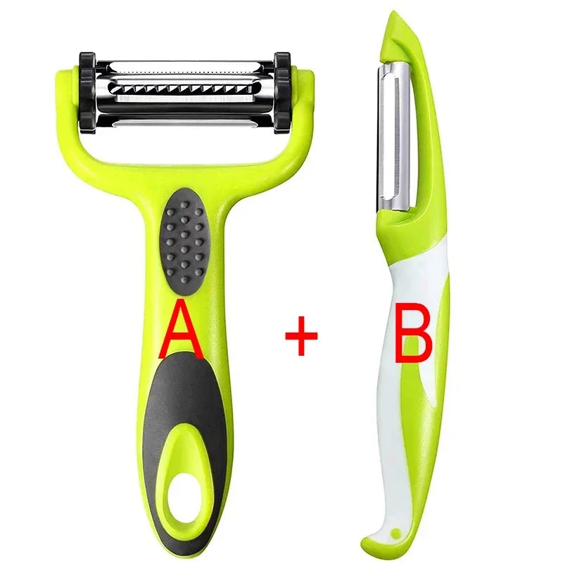 Potato Carrot Fruit Shred Grater Vegetable Slicer Peeler Knife Stainless Steel Peeler Zester Razor Sharp Cutter Kitchen Tools