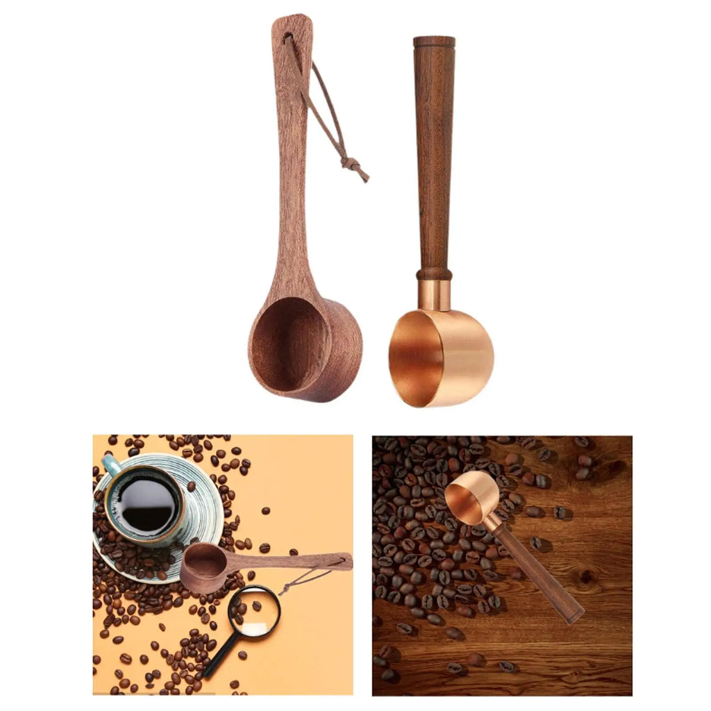 Coffee Measuring Spoon Portable Coffee Scoop for Beans Coffee Making Baking