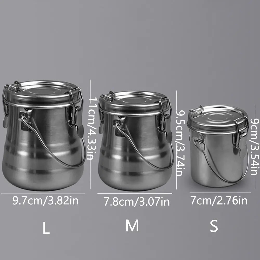 Stainless Steel Airtight Brush Washer Brush Holder Portable Wash Pen Bucket Leak-Proof Filter Screen Brush Cleaning Container