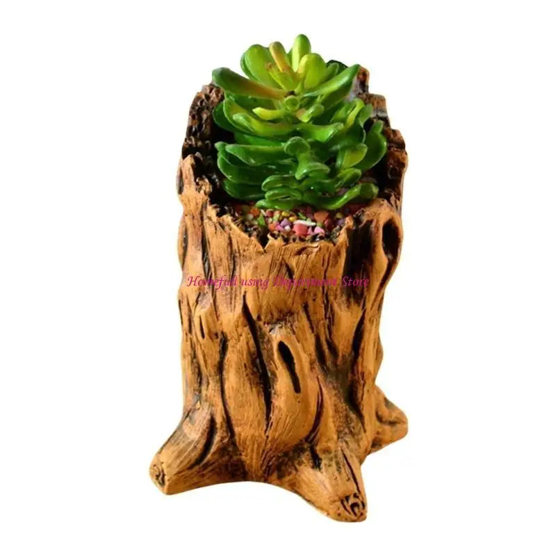 Garden Vintage Look Flower Pots Imitation Planter Enhancing Plant Beauty for Succulents Enhancing Natural Aesthetic