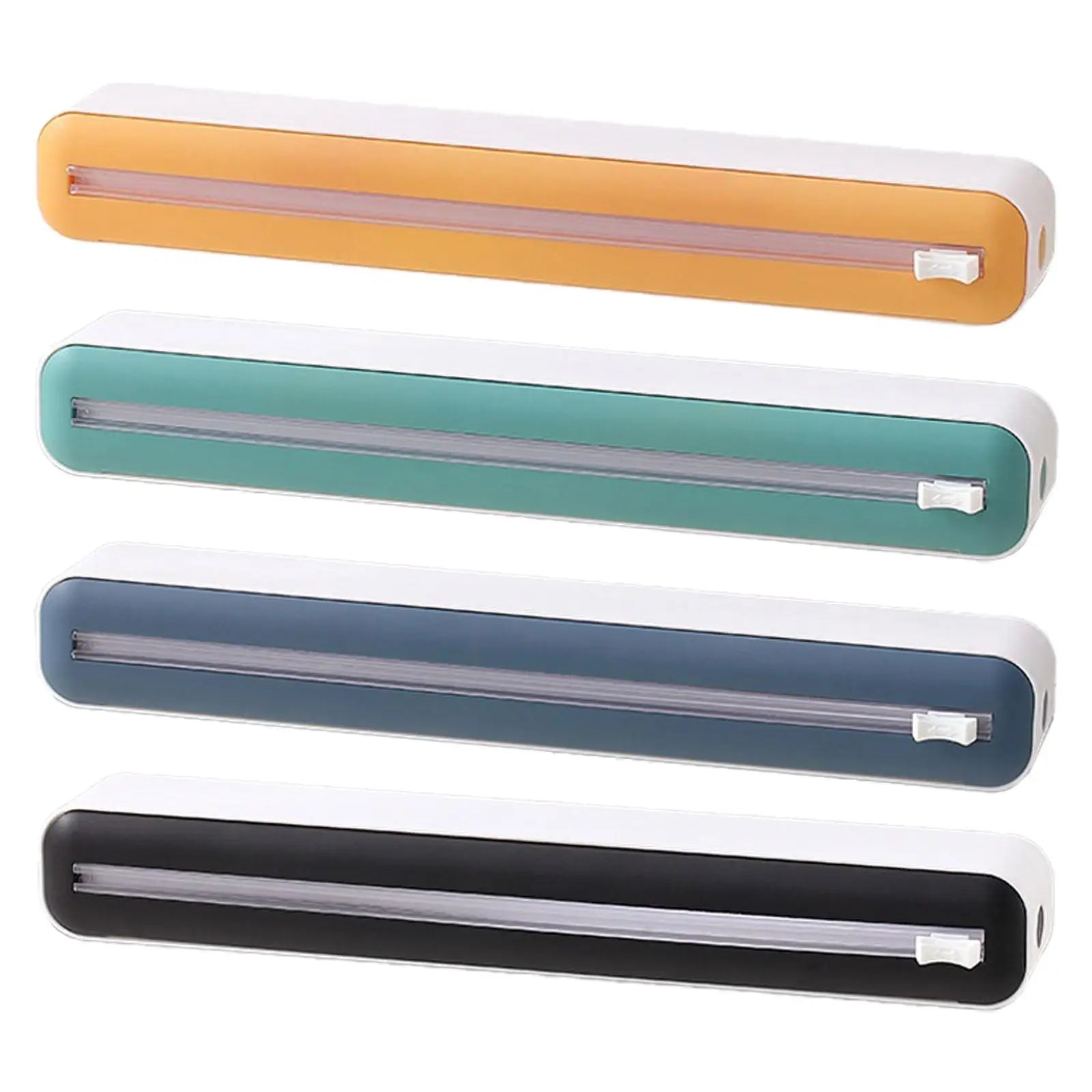 Cling Film Dispenser Kitchen Tool Slide Cutter Foil Dispenser with Cutter