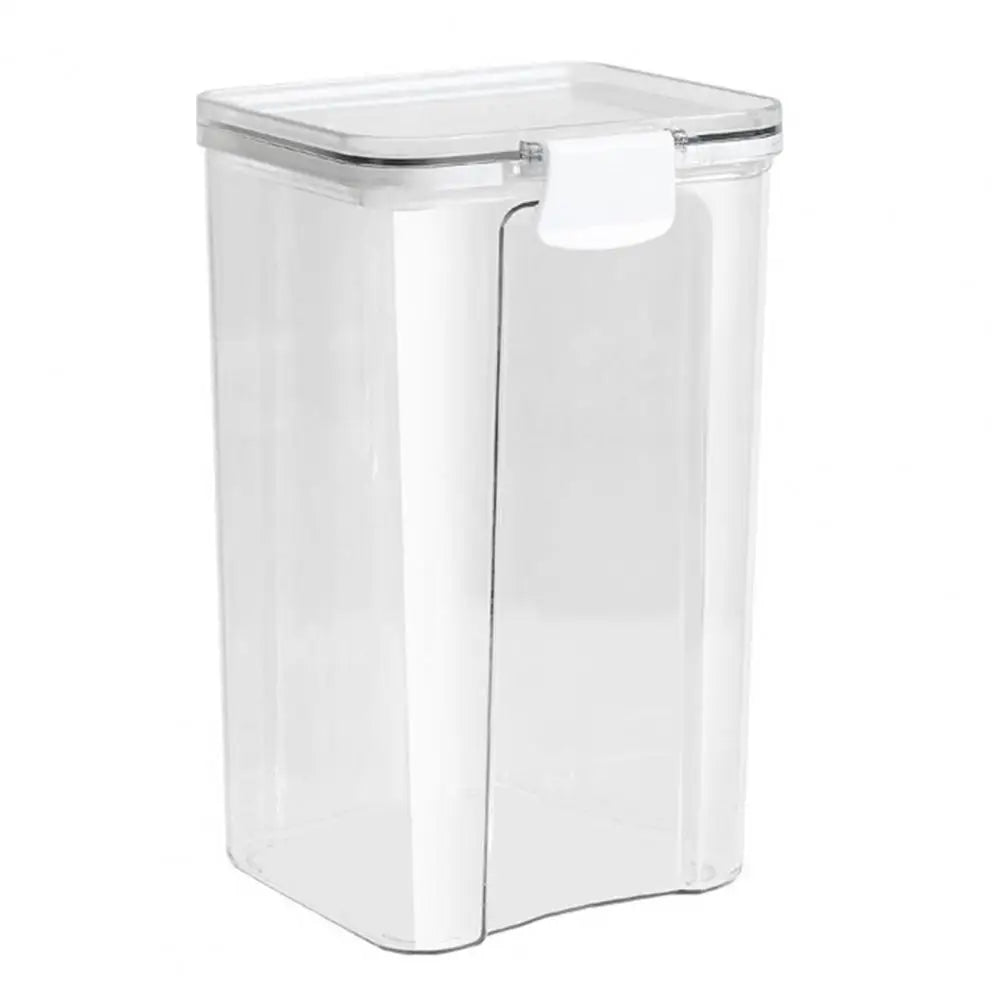 Transparent Sealed Food Storage Ja Airtight Lock Dustproof Moisture-proof Rice Cereal Milk Powder Container Tea Storage Case