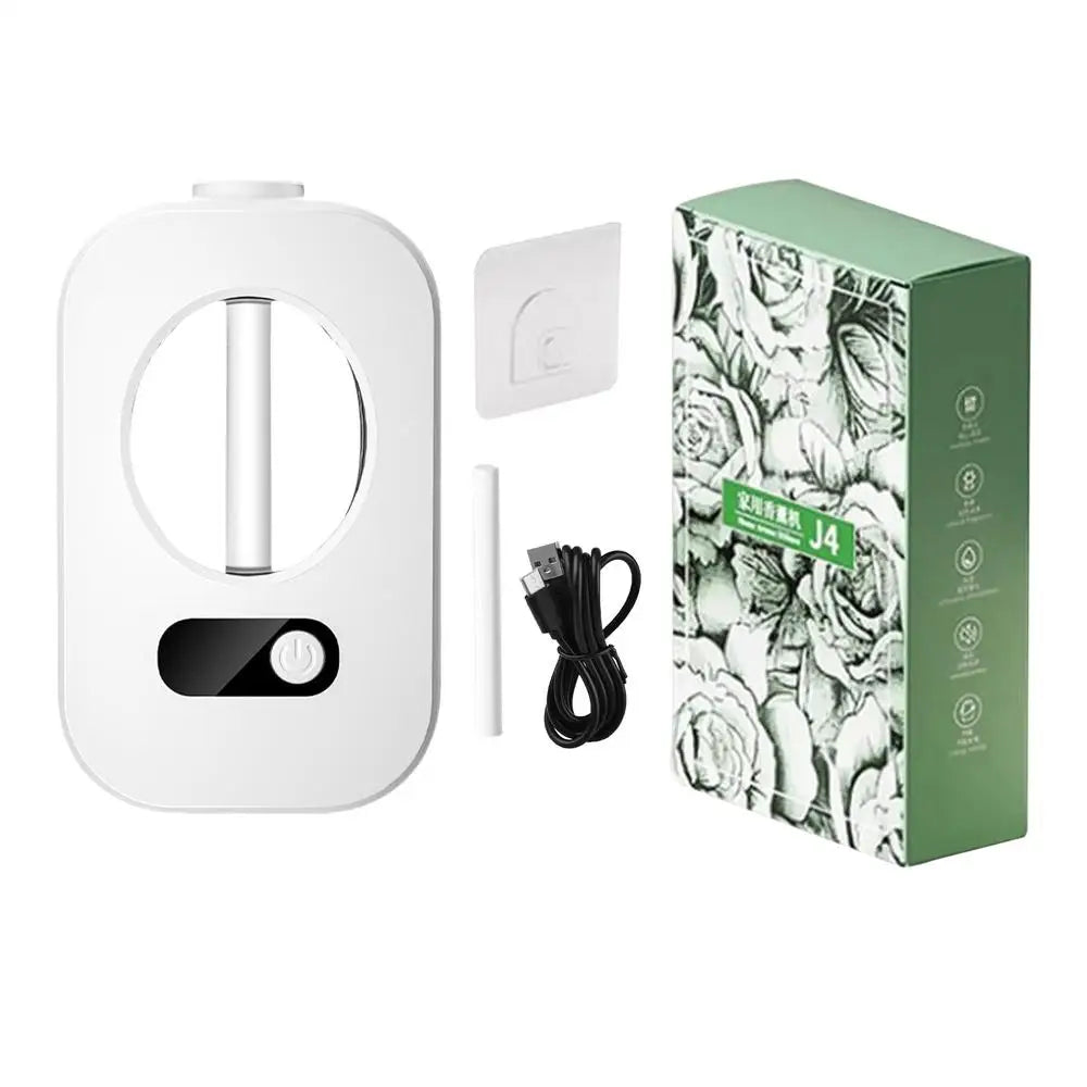 Smart Aromatherapy machine Automatic fragrance sprayer Scent Oil Diffuser Timing Rechargeable Wide Coverage Appliance for Spa