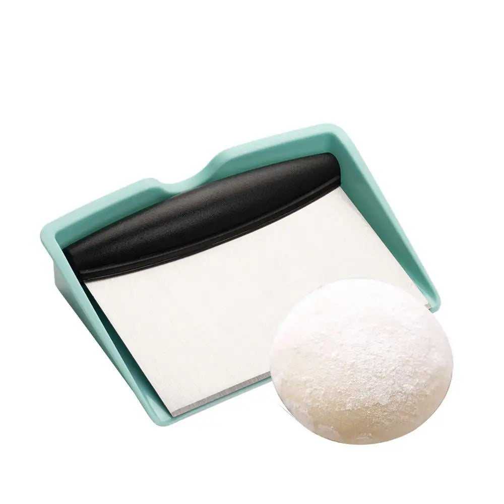 Dough Chopper Stainless Steel Kitchen Food Cutter Multi-purpose Kitchen Food Cutter Bench Cutter Kitchen Dough Scraper With