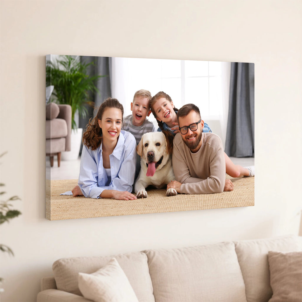 1Pc Custom Canvas Poster Personalized Home Decor Wall Art Customized Gift Room Decoration Creative Customizable Present