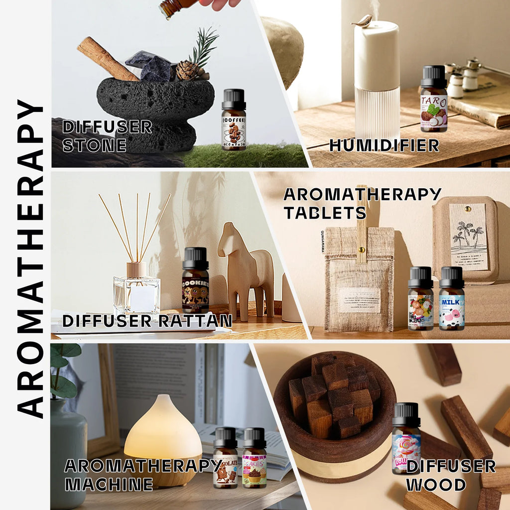 10ml Cookies Perfume Cookies Fragrance Essential Oils Aromatherapy Gourmand Perfume For Diffusers Candle/Soap Making Skincare