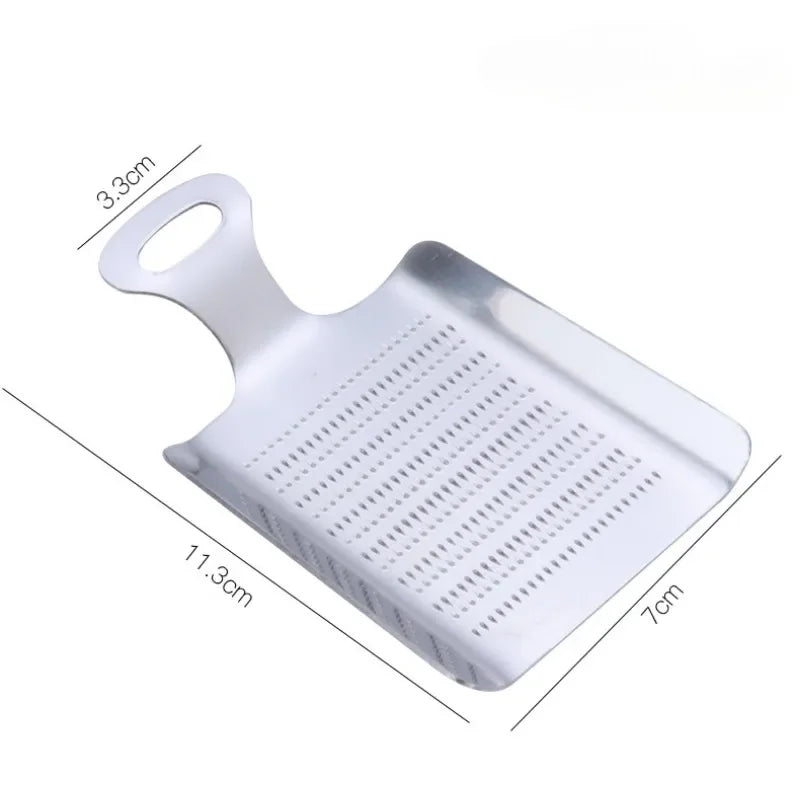 1pcs Ginger Garlic Wasabi Grater Crusher  Press Device Chopper Cutter S Peeler Kitchen Tools Stainless Steel Kitchen Items