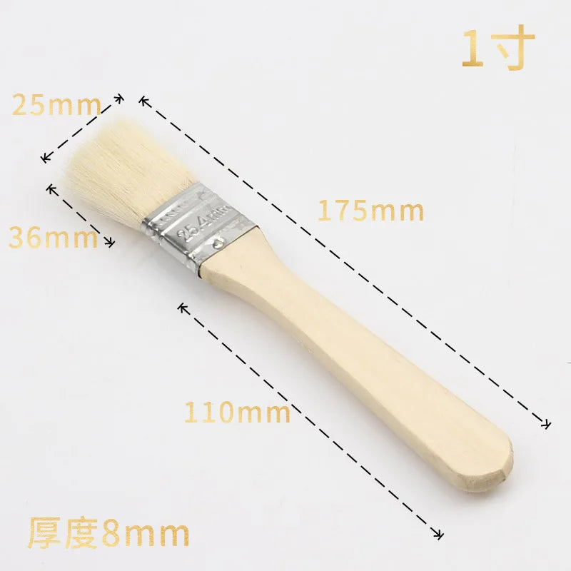 Heat Resisting Barbecue Brush Oil Cream BBQ wool Brush Camping Baking Bakeware Pastry Cooking Tools Clean sanitary tools