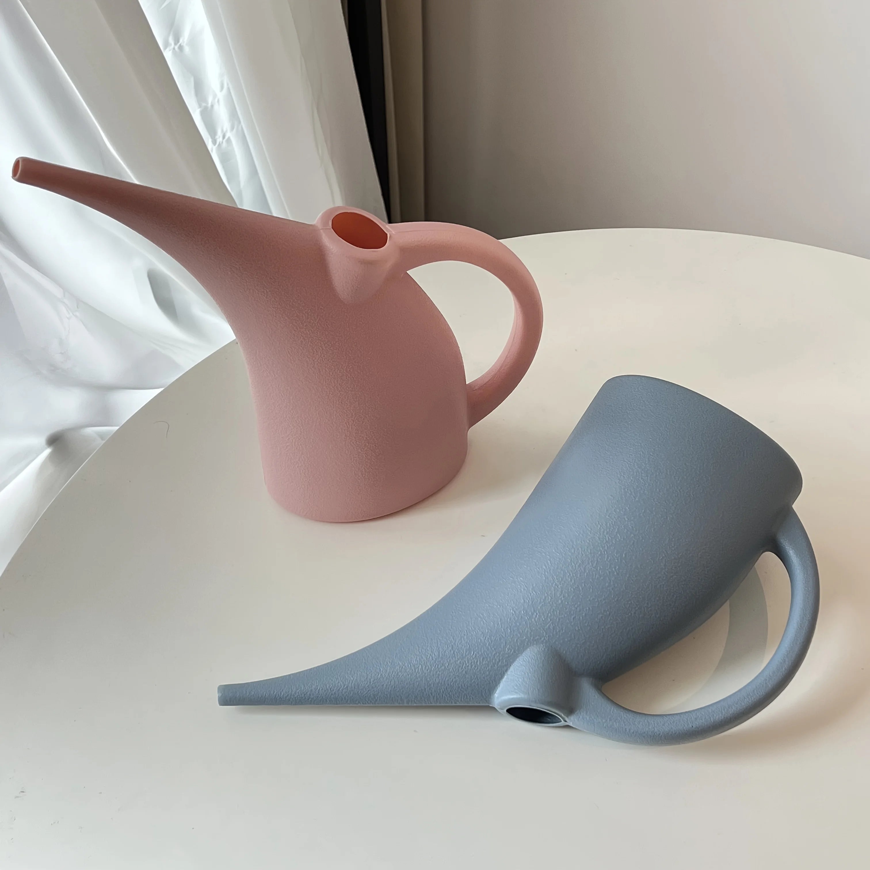Watering Cans For Garden, Plastic Watering Can With Handle, Balcony Yard Supplies,Home Decor, Kitchen Accessories,Bedroom Decor