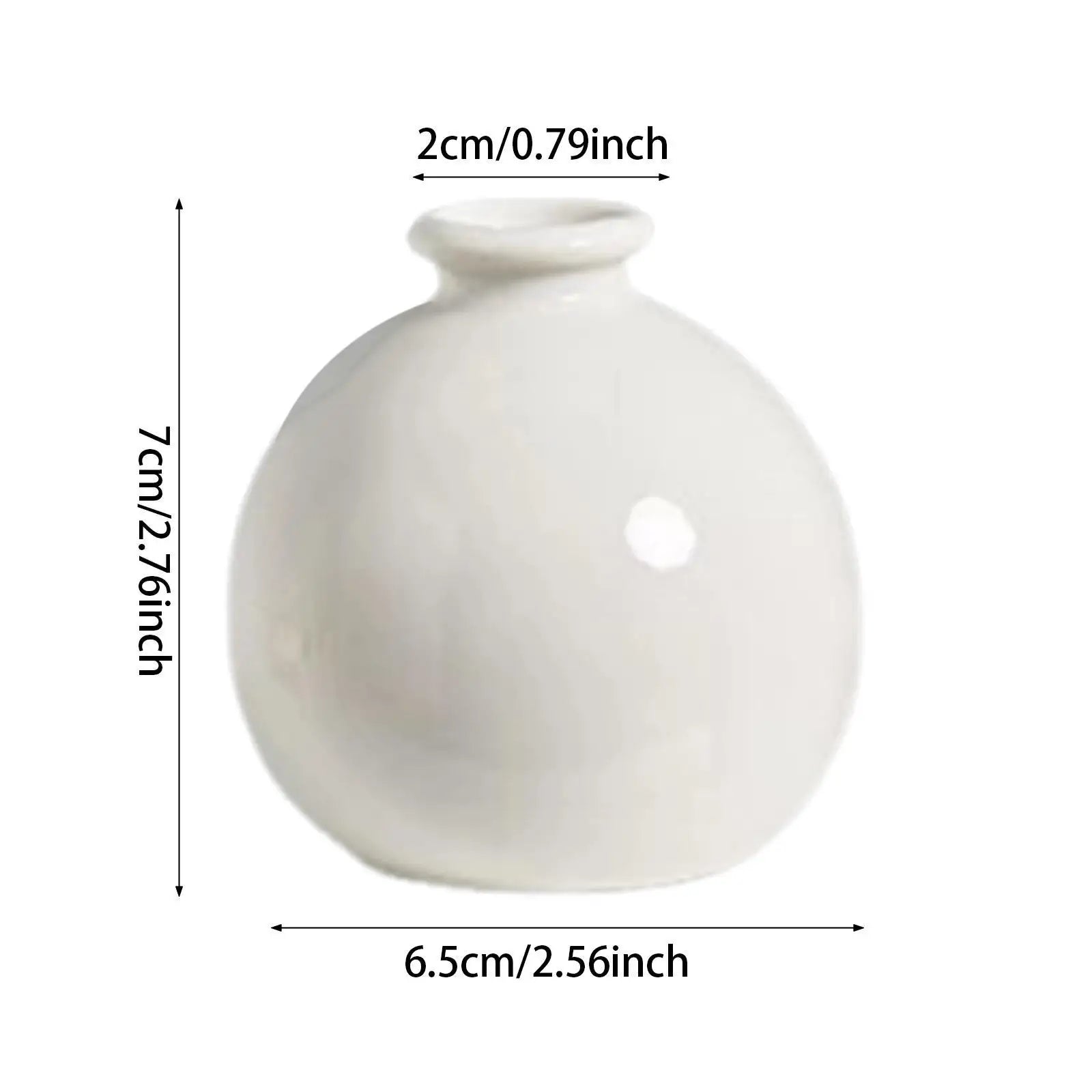 Plant Pot Flower Arrangement Table Centerpiece Home Small Desktop Office Minimalist Kitchen Shelf Ceramic Flower Vase Decoration