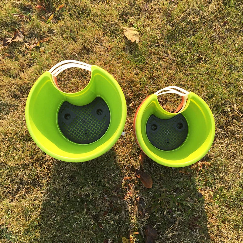 Flower Pot Exquisite Wall-mounted Plastic Wall Hanging Basket Flowerpot For Outdoor Garden Balcony Planter Bucket Home Decor