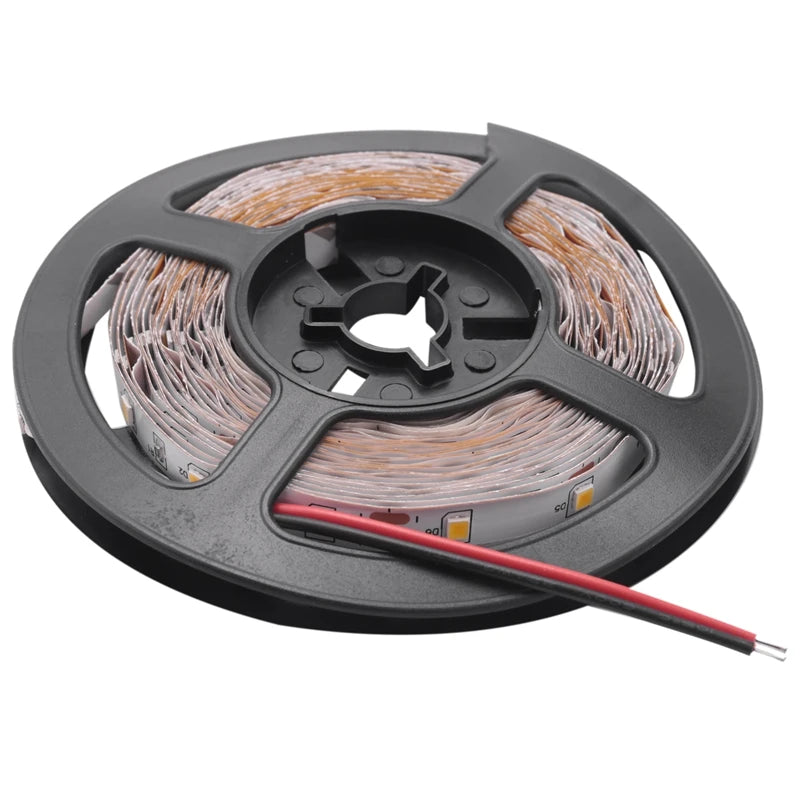 Flexible Led Strip Light 300 LED 3528 SMD Warm White 3100K LED Ribbon 5 Meter or 16 Feet,12 Volt 24 Watt-A42I