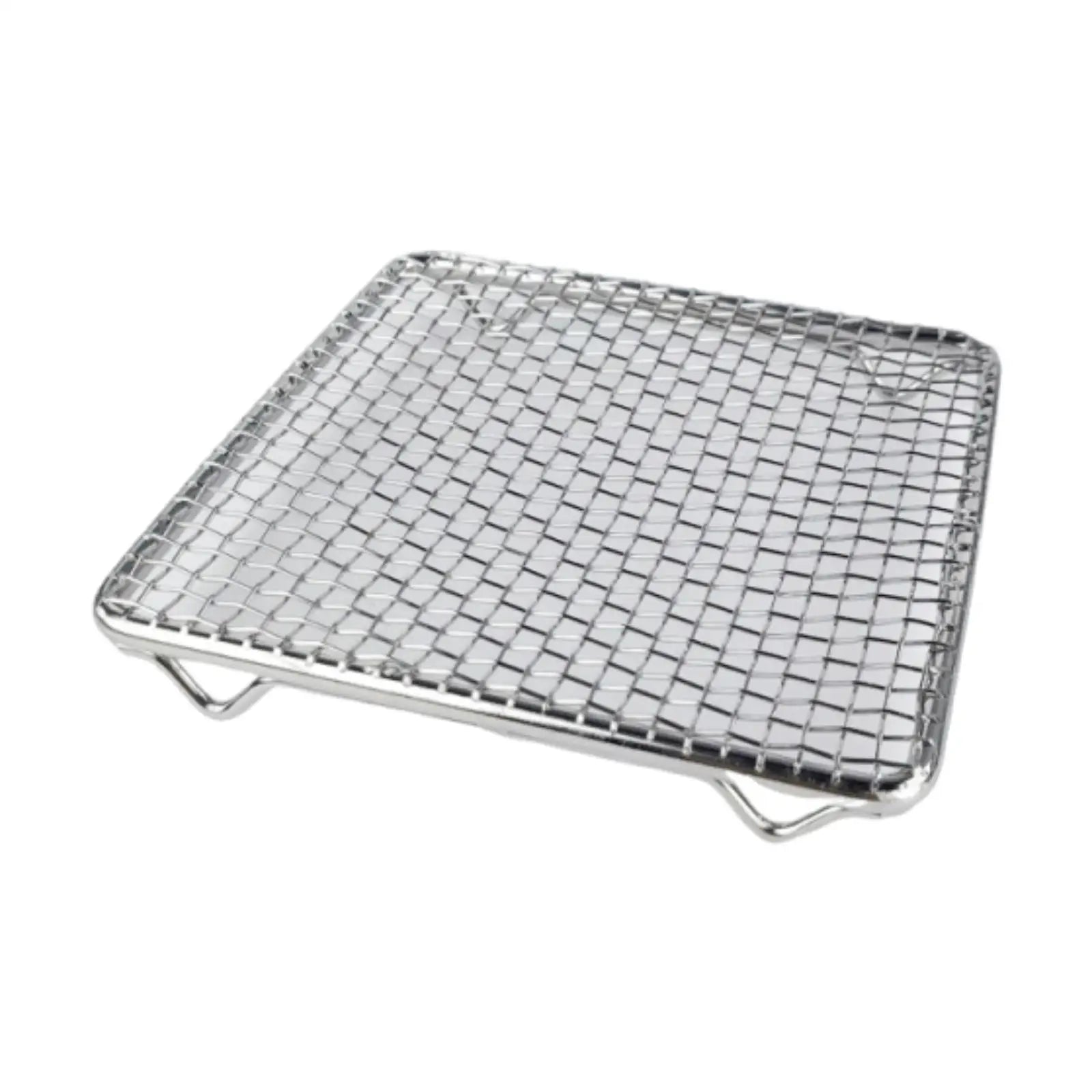 Japanese Barbecue Net Square Non Sticky Cooking Tool Barbecue Grill Mesh Rack Fry Net for BBQ Accessories Draining Food