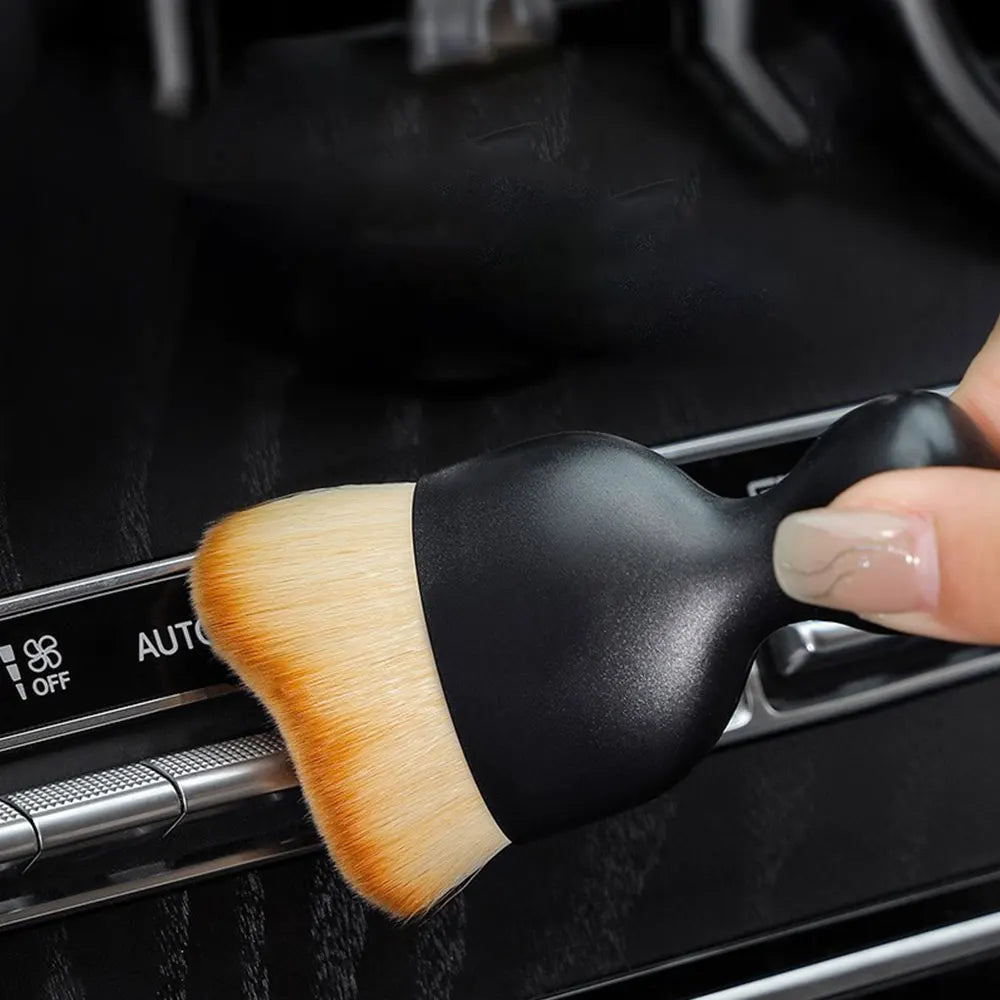 Car Interior Dust Sweeping Soft Brush Car Air Conditioner Outlet Washing Tool Keyboard Gap Car Dust Brush Trend Cleaning Brush