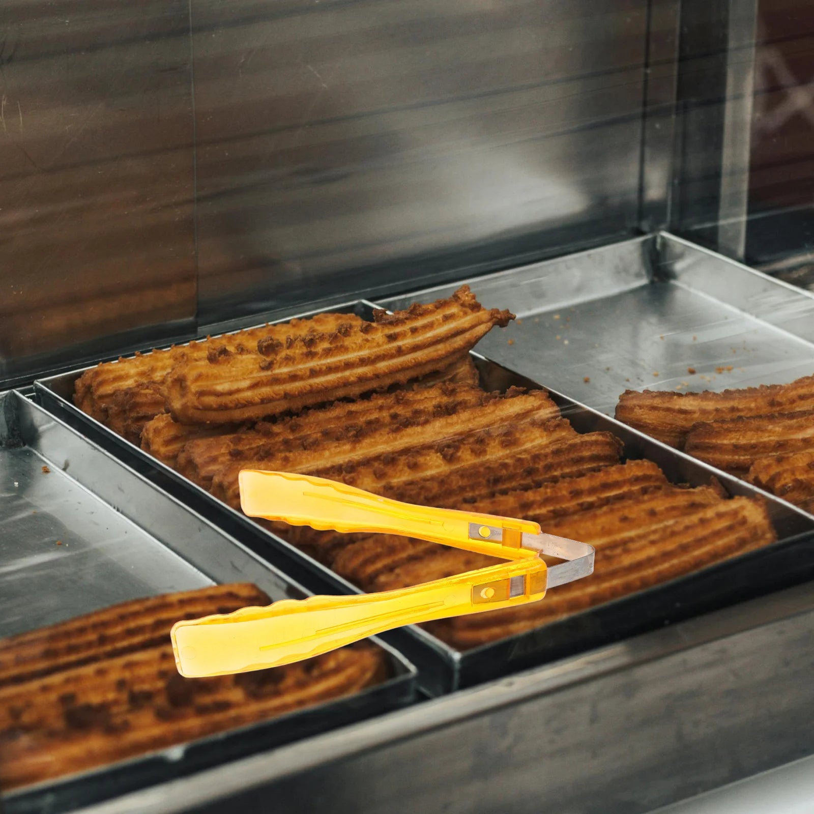 Transparent Food Tongs for Grilling Baking Serving Kitchen Tool Bbq Party Salad Bread Buffet Steak Grilling Tongs