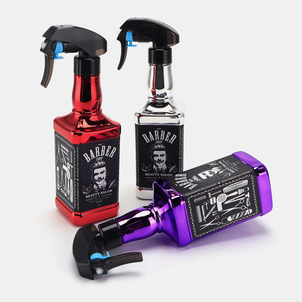 Professional Salon Barber Spray Bottle Refillable Fine Mist Empty Watering Can Water Sprayer Barbershop AccessoriesHair Tools