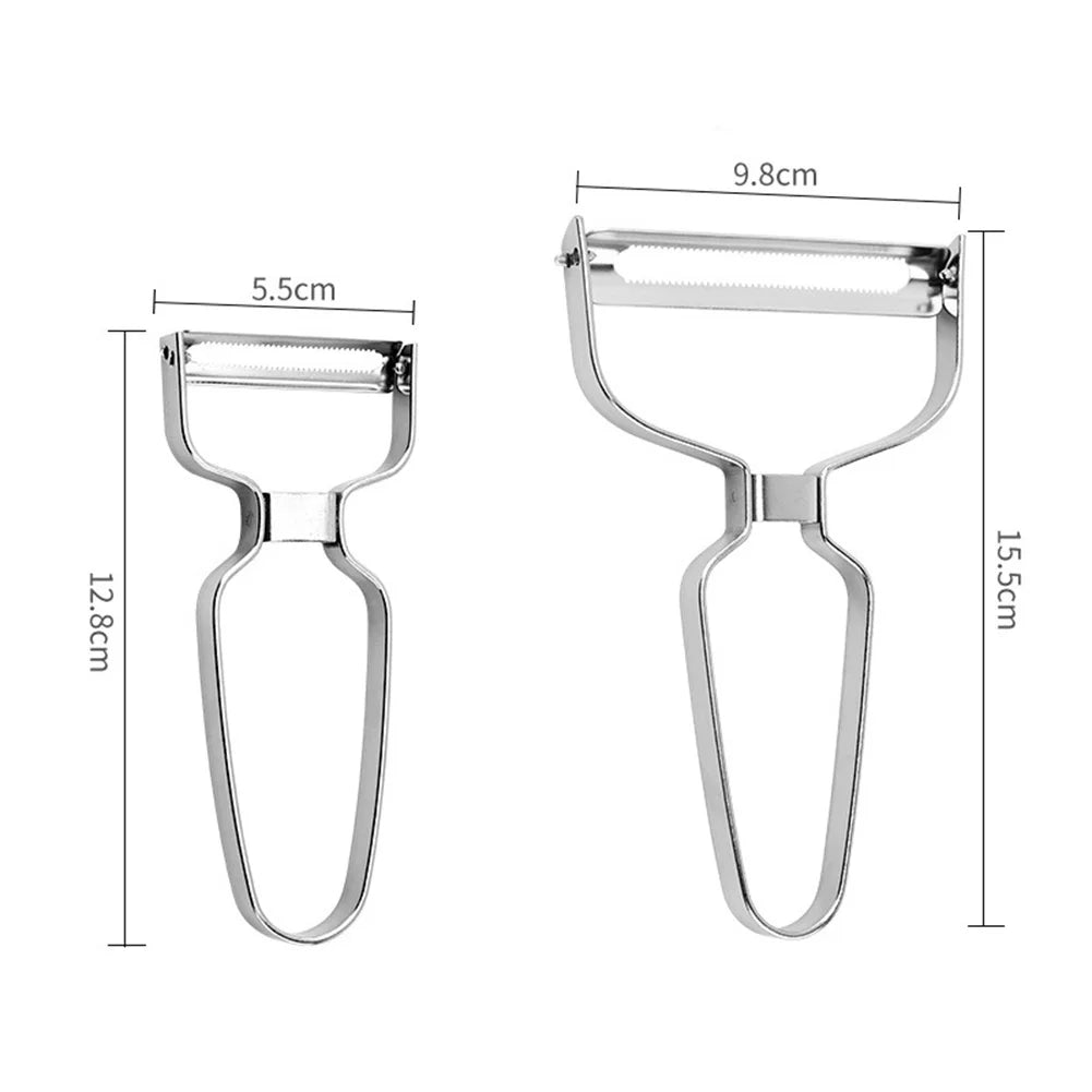 1pc Stainless Steel Vegetable Fruit Peeler Cabbage Grating Salad Slicer Kitchen Tools Gadgets Fruit Vegetable Tools Peeler